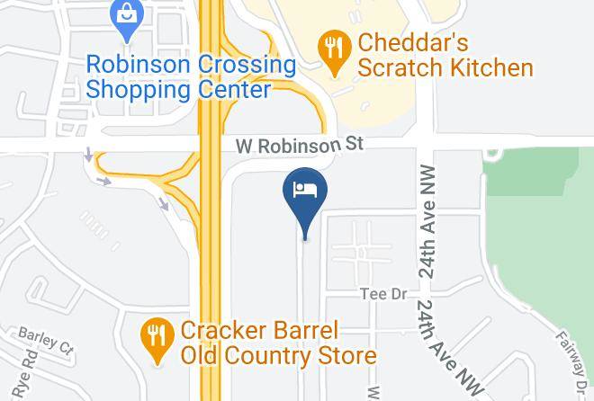 Cleveland - Motel 6 Norman Ok Maps