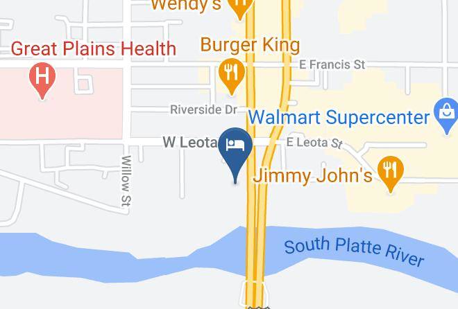 Lincoln - Motel 6 North Platte Ne Maps