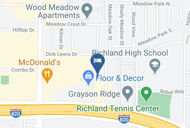 Motel 6 North Richland Hills Tx Ne Fort Worth Map
