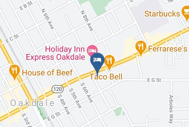 Stanislaus - Motel 6 Oakdale Ca Maps