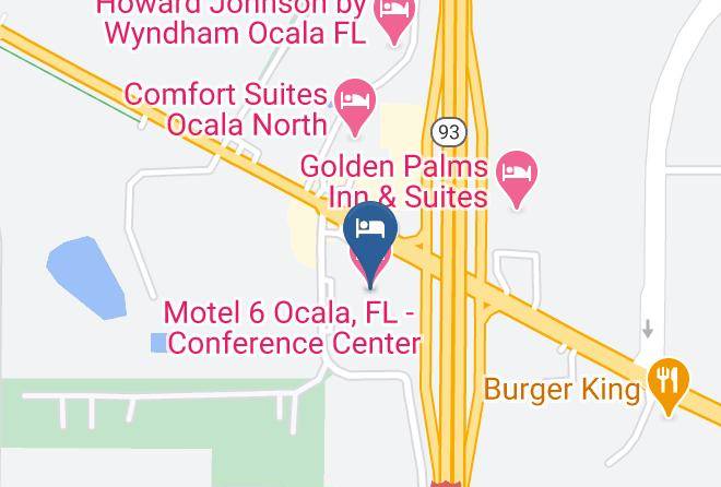 Marion - Motel 6 Ocala Fl Conference Center Maps