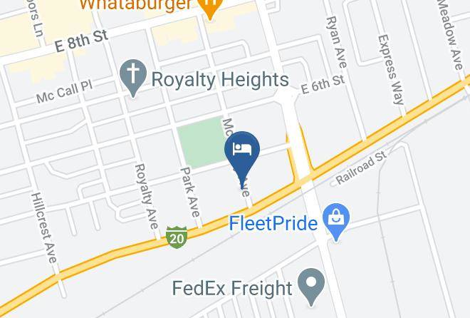 Ector - Motel 6 Odessa Tx 2nd Street Maps