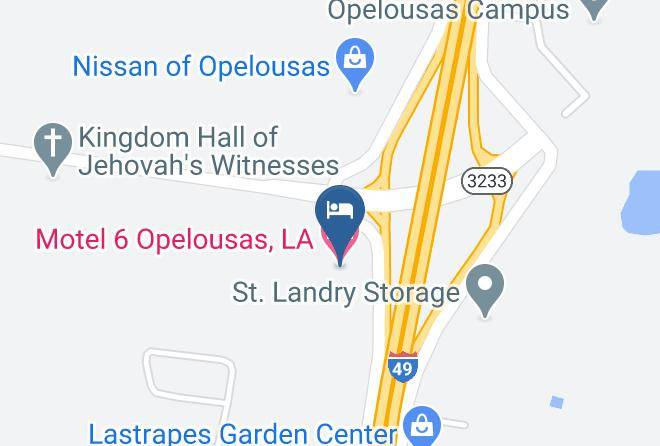 St Landry Par - Motel 6 Opelousas La Maps