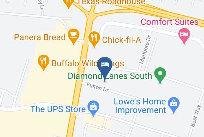 Motel 6 Owensboro Ky Map