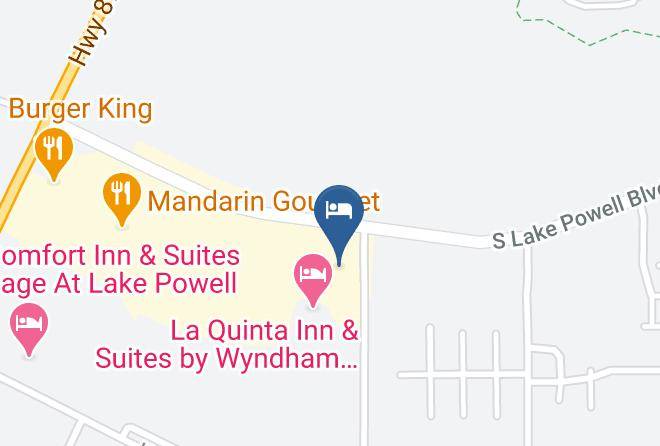 Coconino - Motel 6 Page Az Maps