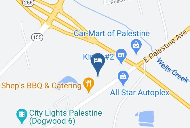 Anderson - Motel 6 Palestine Tx Maps