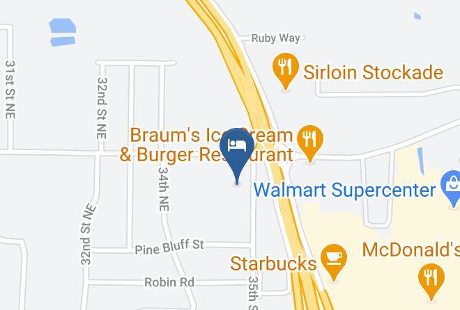 Lamar - Motel 6 Paris Tx Maps