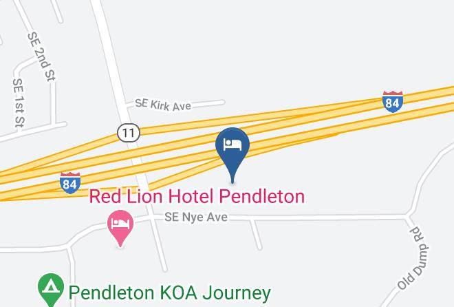 Umatilla - Motel 6 Pendleton Or Maps