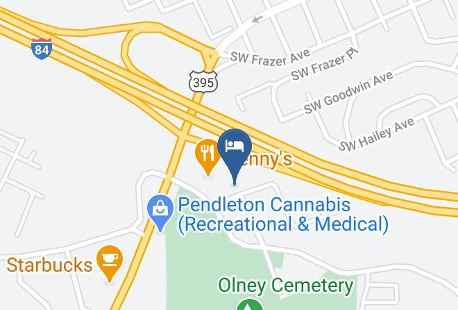Umatilla - Motel 6 Pendleton West Maps