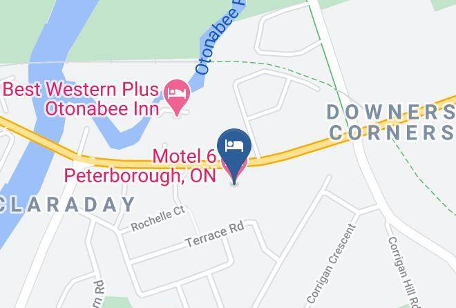 Peterborough - Motel 6 Peterborough On Maps