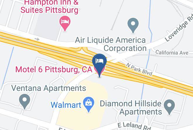 Contrata - Motel 6 Pittsburg Ca Maps