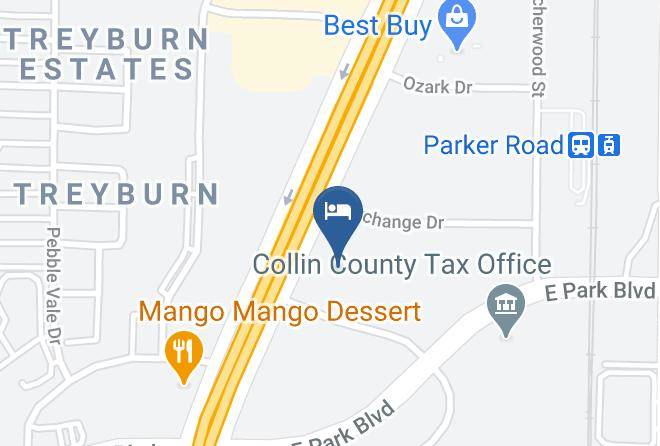 Collin - Motel 6 Plano Tx Plano Northeast Maps