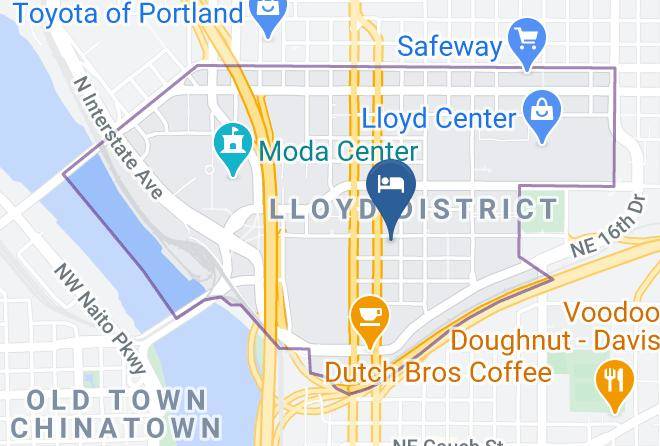 Multnomah - Motel 6 Portland Or Downtown Maps