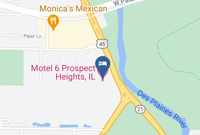 Cook - Motel 6 Prospect Heights Il Maps