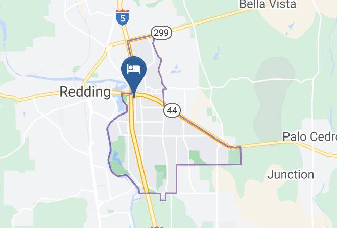 Shasta - Motel 6 Redding Ca Central Maps