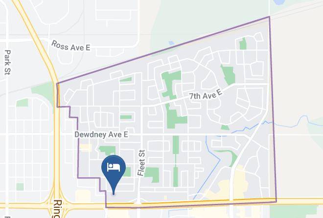 Motel 6 Regina Sk Map
