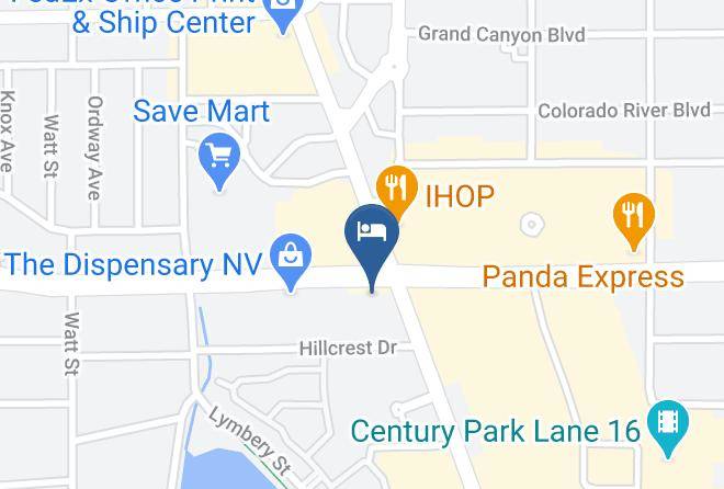 Washoe - Motel 6 Reno Nv Virginia Plumb Maps