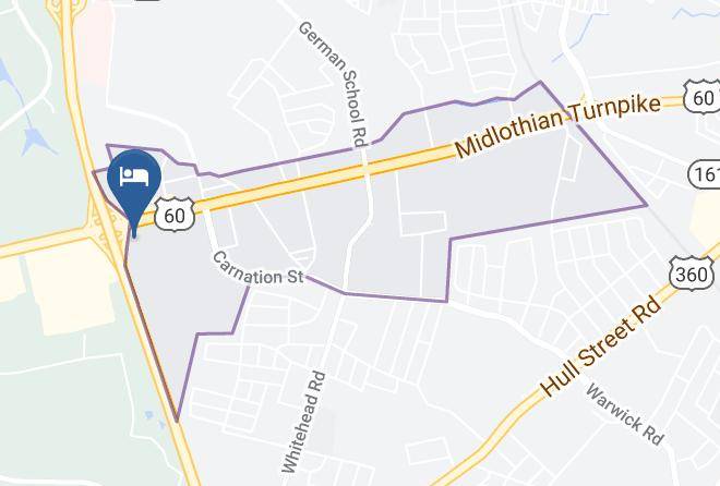 Richmond City - Motel 6 Richmond Va Midlothian Turnpike Maps
