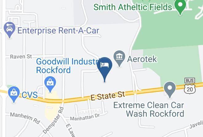 Winnebago - Motel 6 Rockford Il Maps