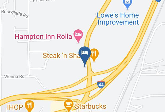 Phelps - Motel 6 Rolla Mo Maps