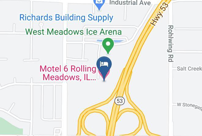 Cook - Motel 6 Rolling Meadows Il Chicago Northwest Maps