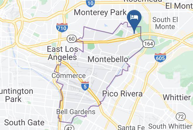 Motel 6 Rosemead Ca Los Angeles Map