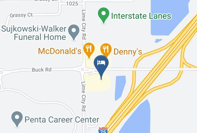 Wood - Motel 6 Rossford Oh Maps