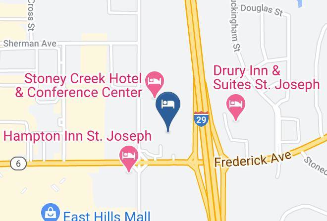 Buchanan - Motel 6 Saint Joseph Mo Maps
