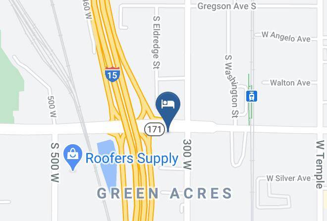 Salt Lake - Motel 6 Salt Lake City Ut Central Maps