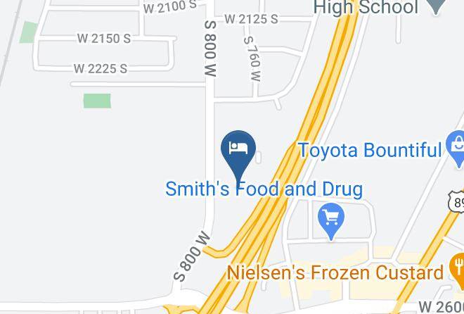 Davis - Motel 6 Salt Lake City North Woods Cross Maps