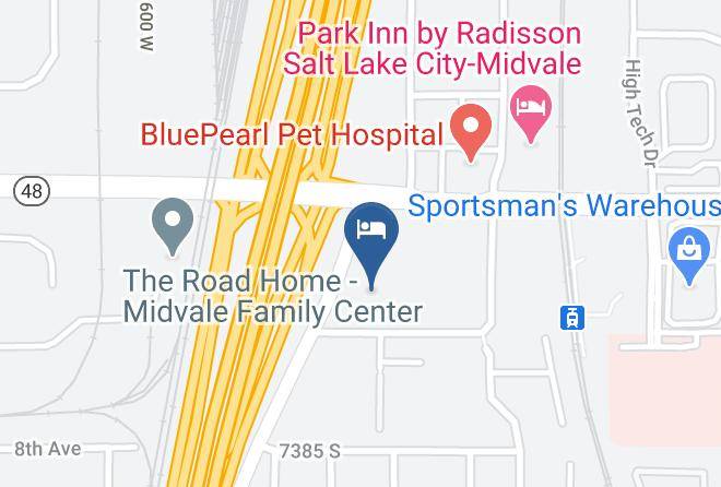 Salt Lake - Motel 6 Midvale Ut Salt Lake City South Maps
