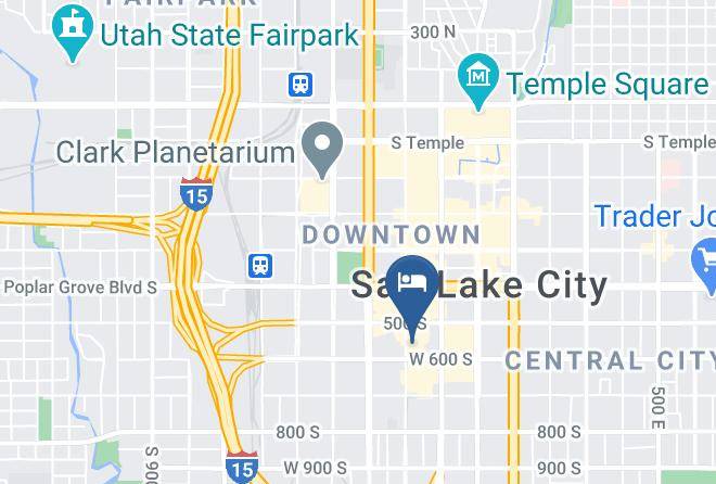 Salt Lake - Motel 6 Salt Lake City Ut Downtown Maps