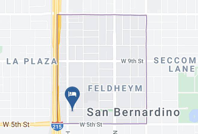 San Bernardino - Motel 6 San Bernardino Ca Downtown Maps