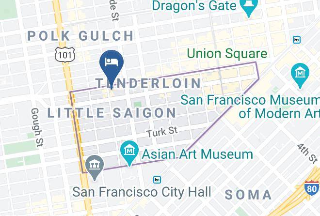 San Francisco - Motel 6 San Francisco Ca Maps