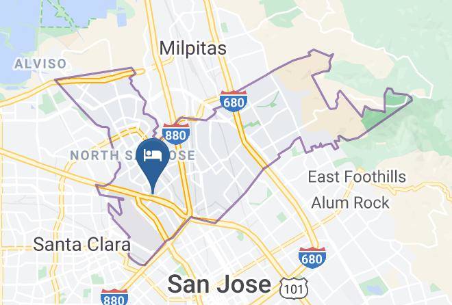 Santa Clara - Motel 6 San Jose Ca Airport Maps