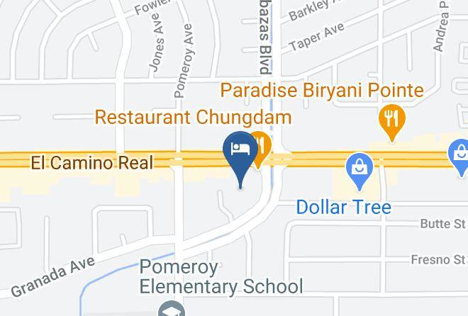 Santa Clara - Motel 6 Santa Clara Ca Maps