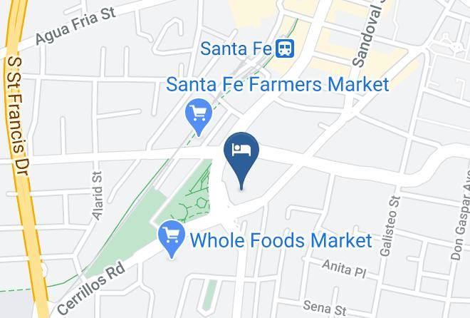 Santa Fe - Motel 6 Santa Fe Nm Downtown Maps
