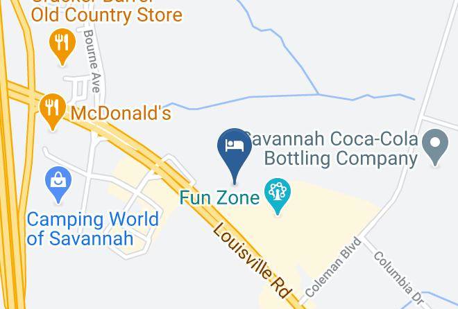 Chatham - Motel 6 Pooler Ga Savannah Airport Maps