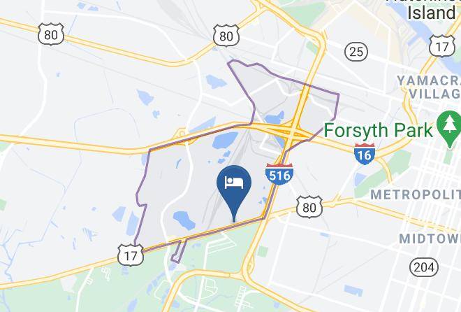 Chatham - Motel 6 Savannah Ga Maps