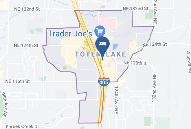 King - Motel 6 Kirkland Wa North Kirkland Maps