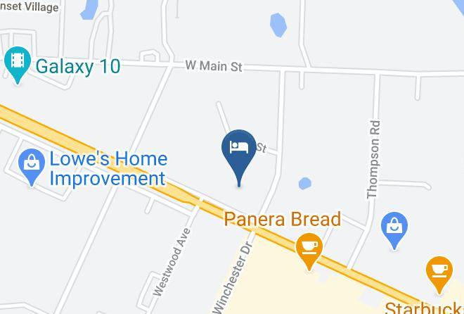 Pettis - Motel 6 Sedalia Mo Maps