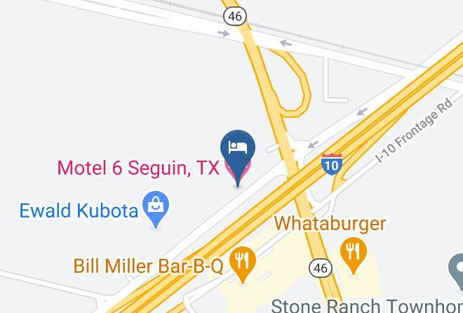 Guadalupe - Motel 6 Seguin Tx Maps
