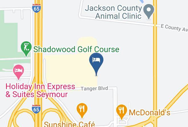 Jackson - Motel 6 Seymour In North Maps