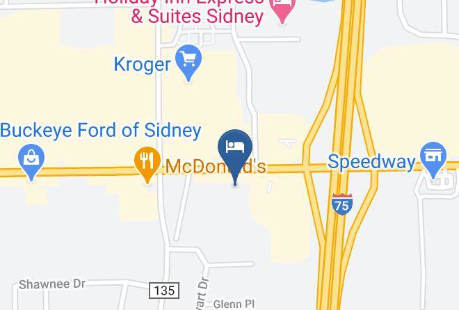 Shelby - Motel 6 Sidney Oh Maps