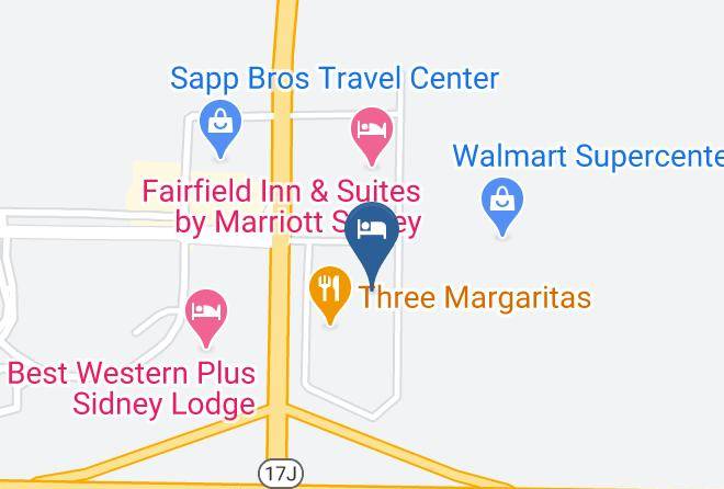Cheyenne - Motel 6 Sidney Ne Maps