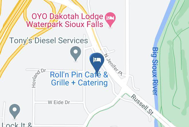 Minnehaha - Motel 6 Sioux Falls Sd Maps
