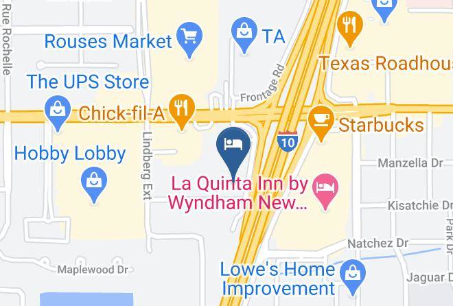 St Tammany Par - Motel 6 Slidell La New Orleans Maps