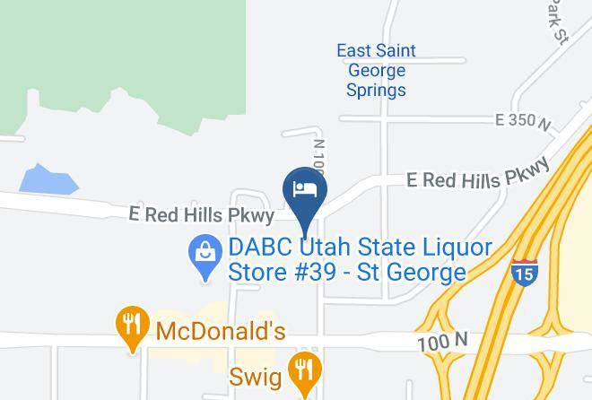 Washington - Motel 6 Saint George Ut Maps