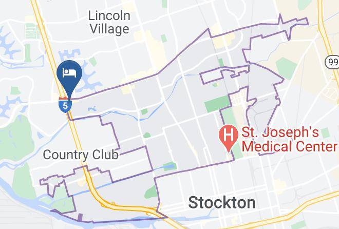 San Joaquin - Motel 6 Stockton Ca Maps