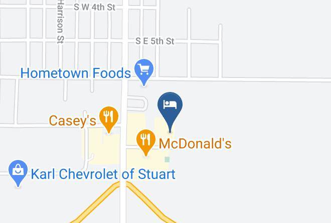 Adair - Motel 6 Stuart Ia Maps